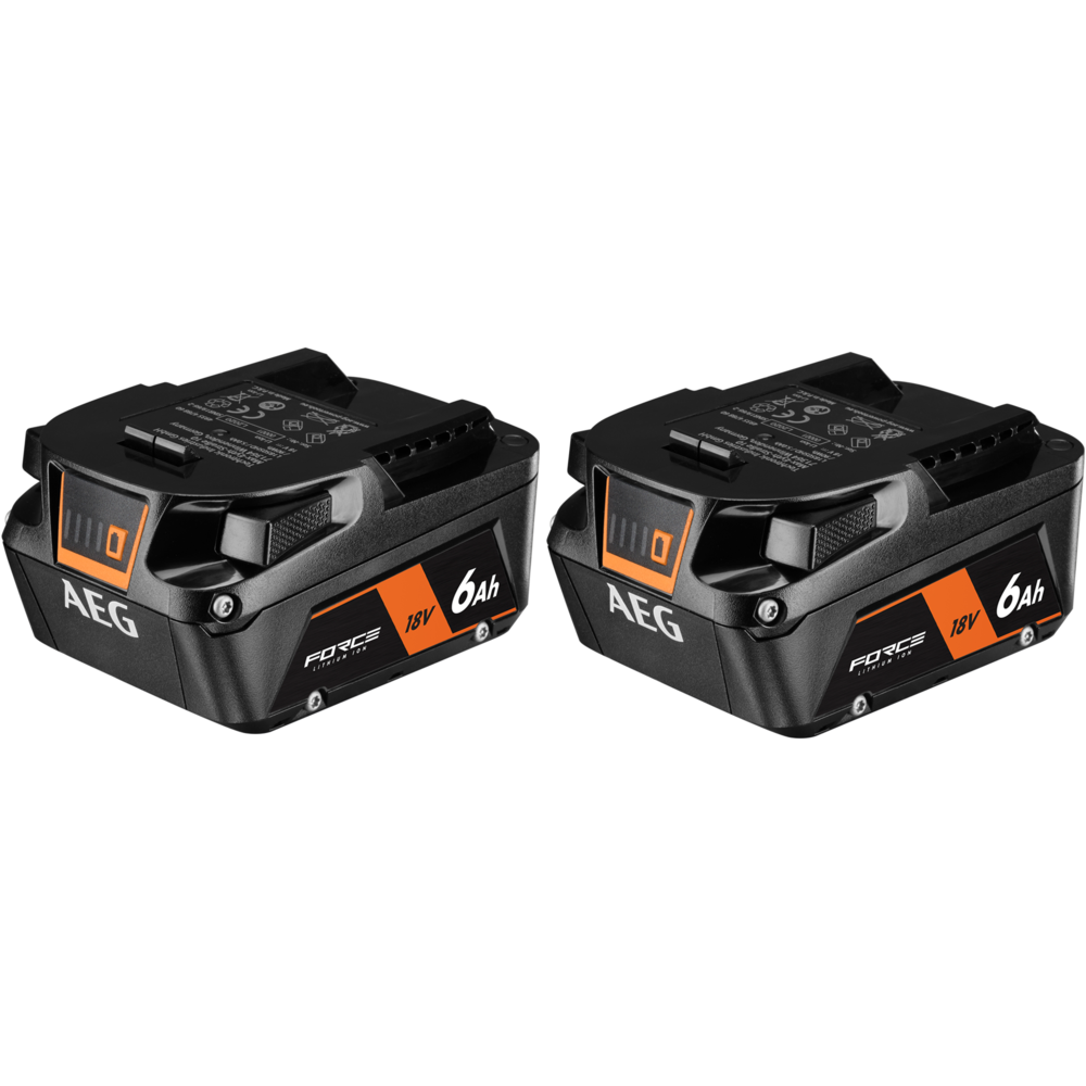 18V 6.0Ah FORCE Battery Twin Pack