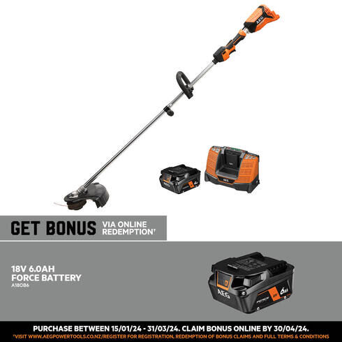 Ridgid 18 volt online weed eater