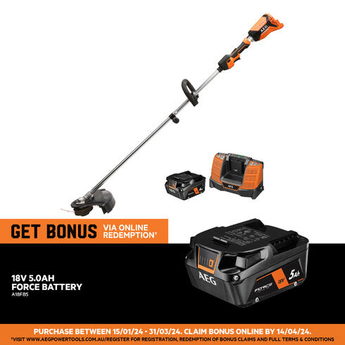 Aeg 18v 2025 string trimmer