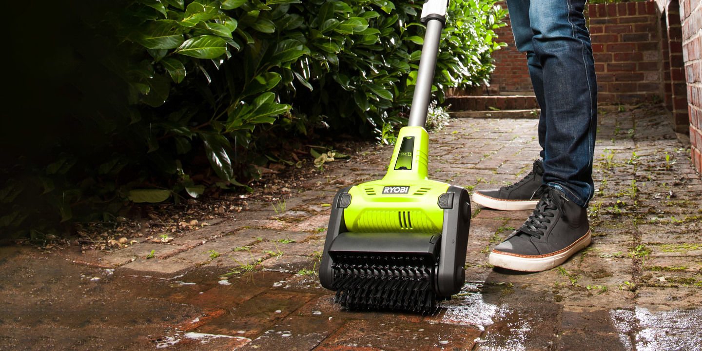 Ryobi 18v one+ online powered outdoor surface cleaner