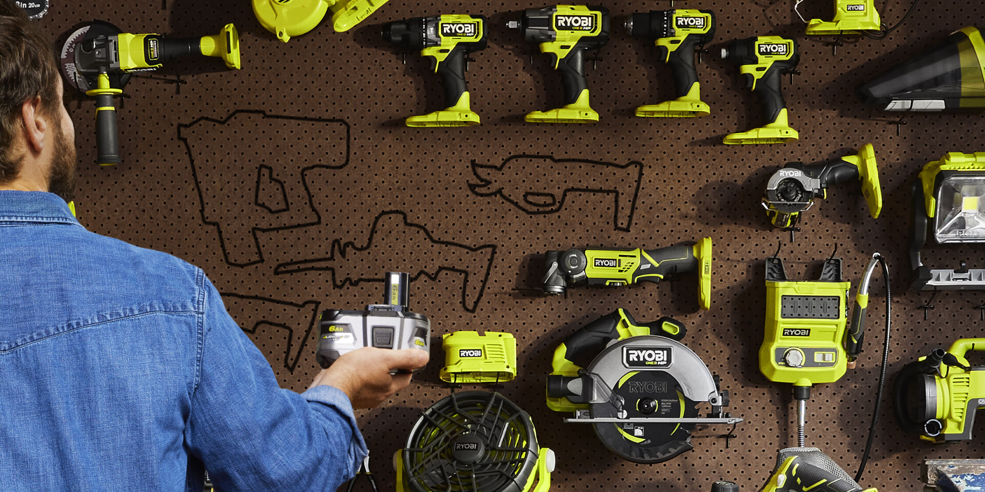 Ryobi one+ outlet plus