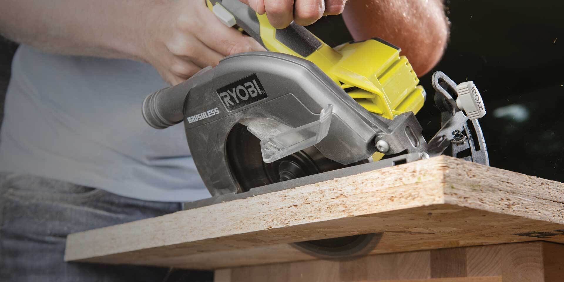 Ryobi circular best sale saw angle cut