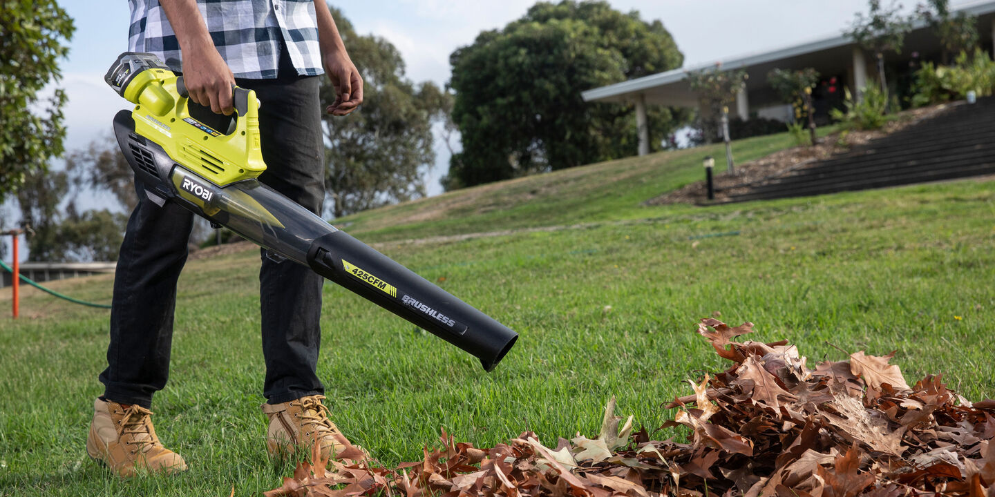 Ryobi handheld blower hot sale