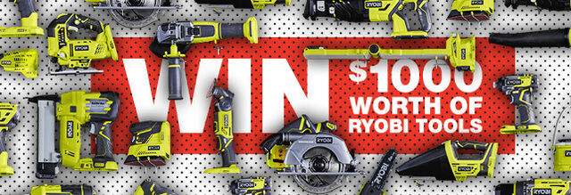 Sign up to Ryobi Newsletter